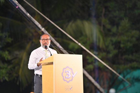 Minister of Home Affairs and Adhaalath Party (AP) leader, Sheik Imran Abdulla