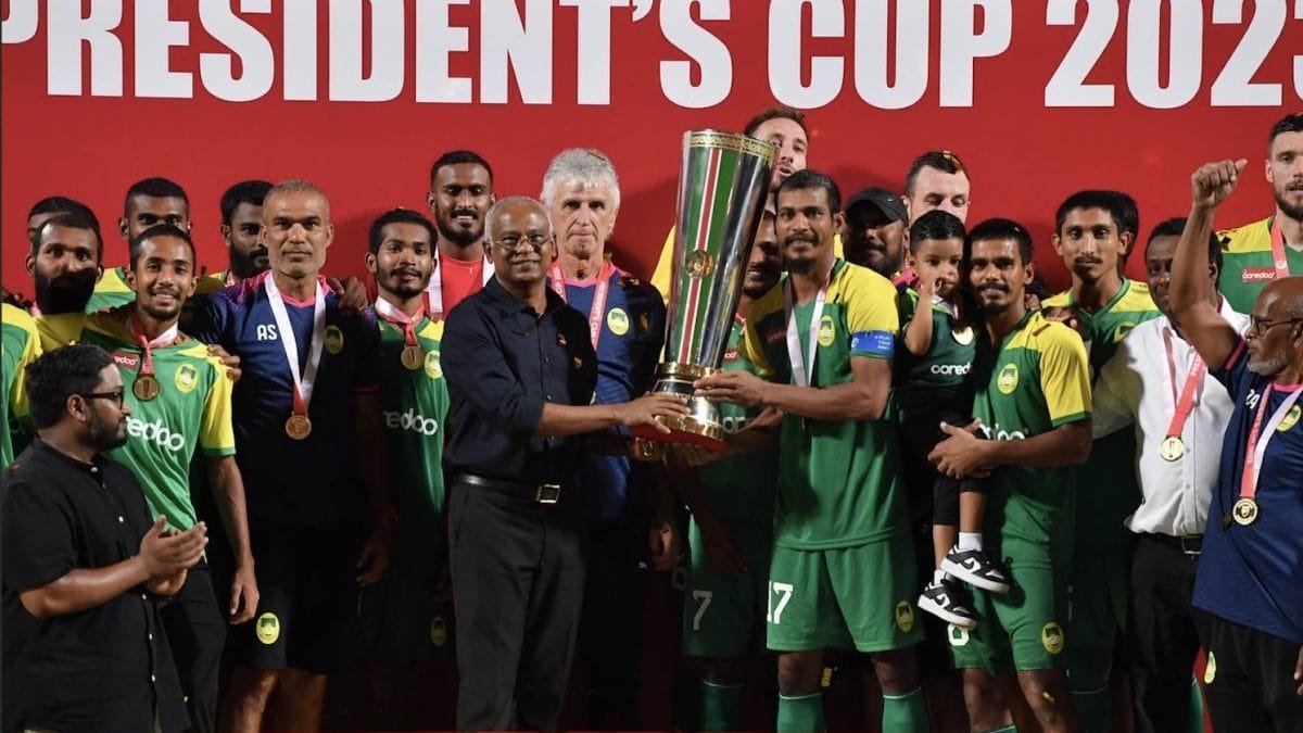 Maziya Lift President’s Cup Trophy for 2nd Time