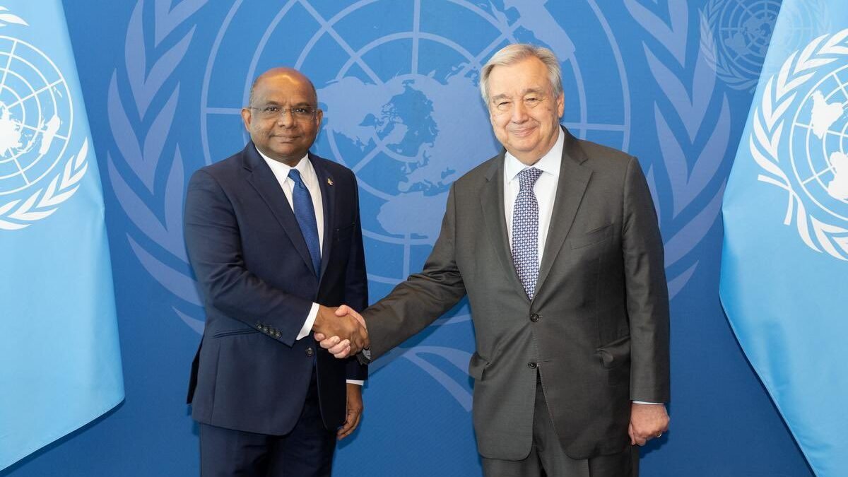 Maldives Thanks UN Chief for Inclusion in Early Warning Initiative