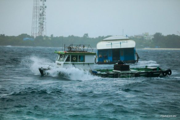 Two vessels brave rough seas (Photo: PSM News)