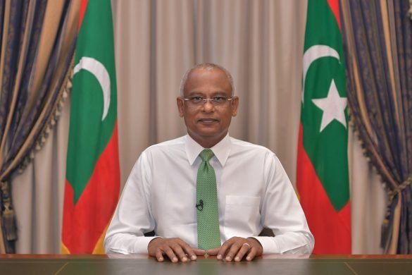 President Ibrahim Mohamed Solih during his speech to commemorate the Islamic New Year 1445 (Photo: President's Office).