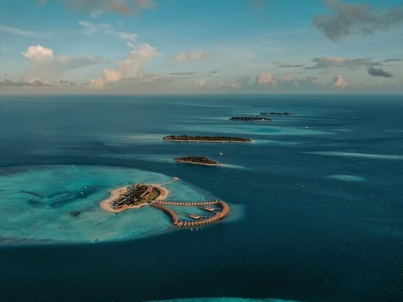 Long range aerial shot of Cinnamon Velifushi Maldives (Photo: Twitter/@CinnamonHotels)