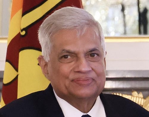 Sri Lankan President Ranil Wickremesinghe