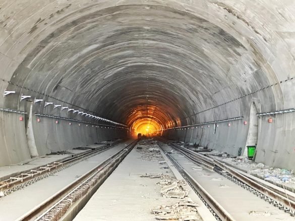 Inside Tunnel T49 (Photo: Afcons)