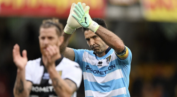 Buffon's return to Parma in Serie B last season brought a sense of nostalgia to fans, but injuries limited his appearances to just 19 across all competitions Photo: Twitter/gianluigibuffon)