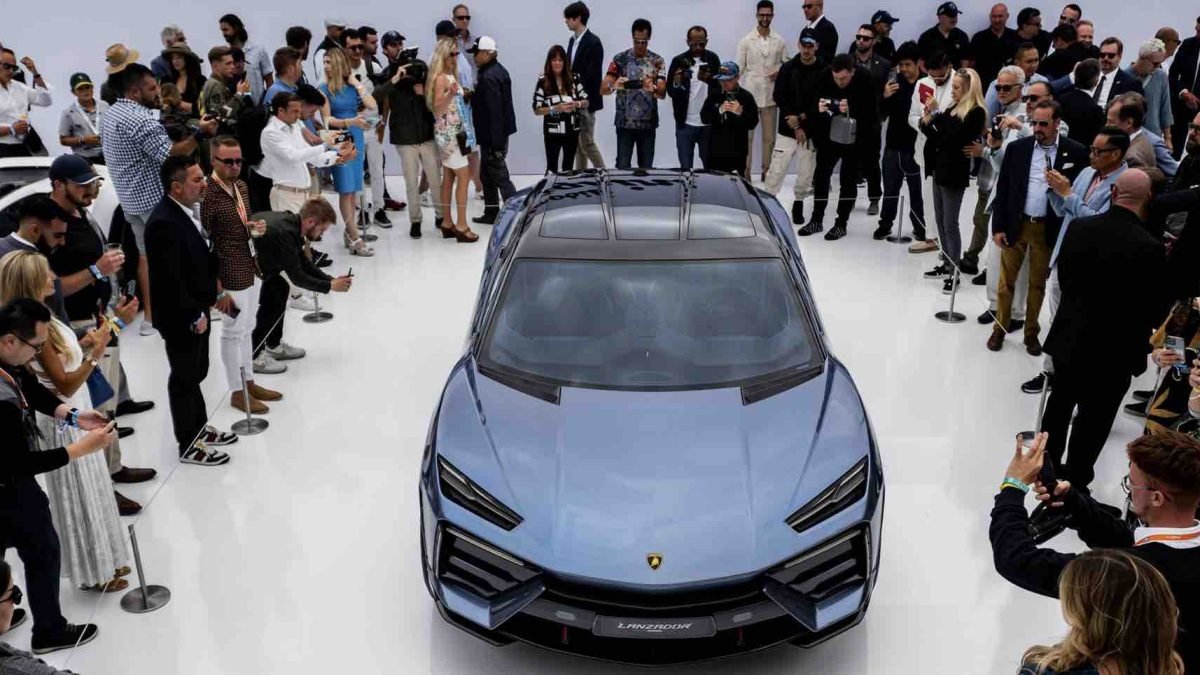 Lamborghini Unveils First ‘Pure-Electric’ Concept Car