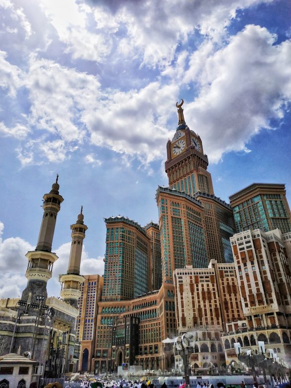 Clock Tower in Mecca, Saudi Arabia