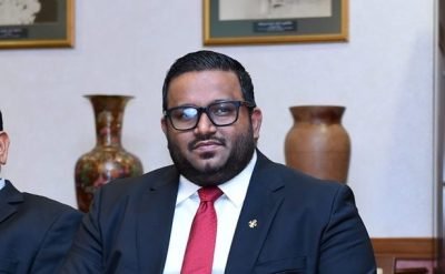 Former Vice President Ahmed Adeeb Abdul Ghafoor (Photo: The President's Office)