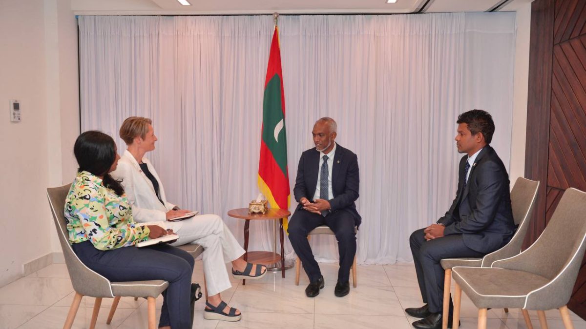 British High Commissioner Röhsler Meets President-Elect Muizzu