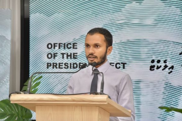 Transitional Spokesperson Mohammed Firzul Abdullah Khaleel (Photo: Dhiyares)