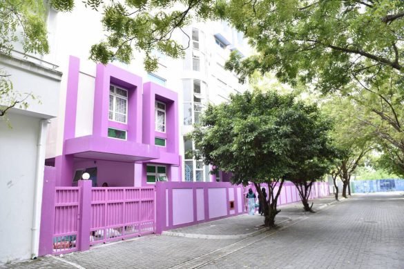 The state-run children’s home ‘Kudakudhinge Hiya’ in Villimale’. (Photo: kudakudhingehiya.gov.mv)