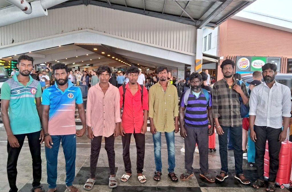 Eight of 12 Indian Fishermen Detained in Maldives Repatriated