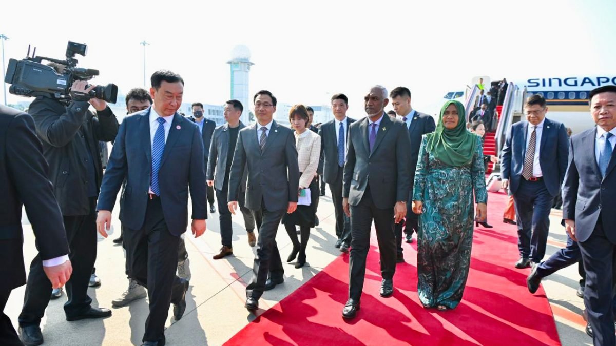 Muizzu Arrives in China on Inaugural State Visit as Maldives-India Relations Deteriorate