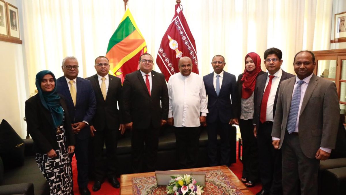 Maldivian, Sri Lankan Parliament Speakers Discuss Enhanced Cooperation