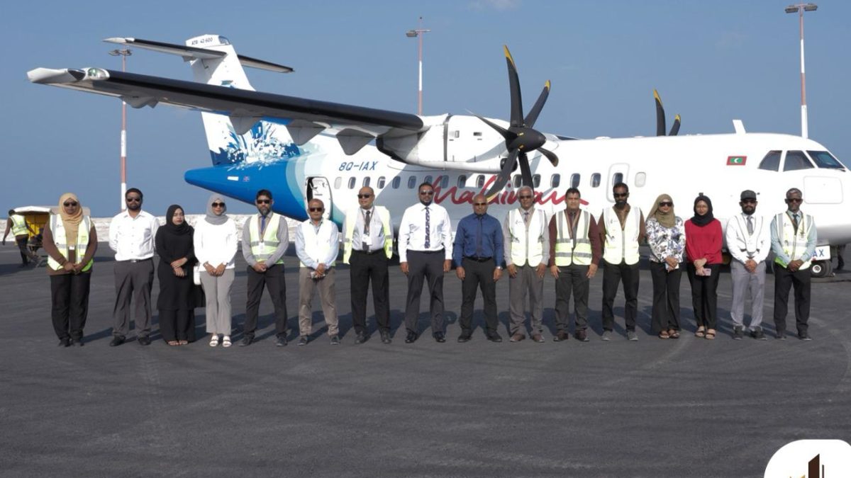 RACL Brings New Apron Into Service at Hanimadhoo International Airport