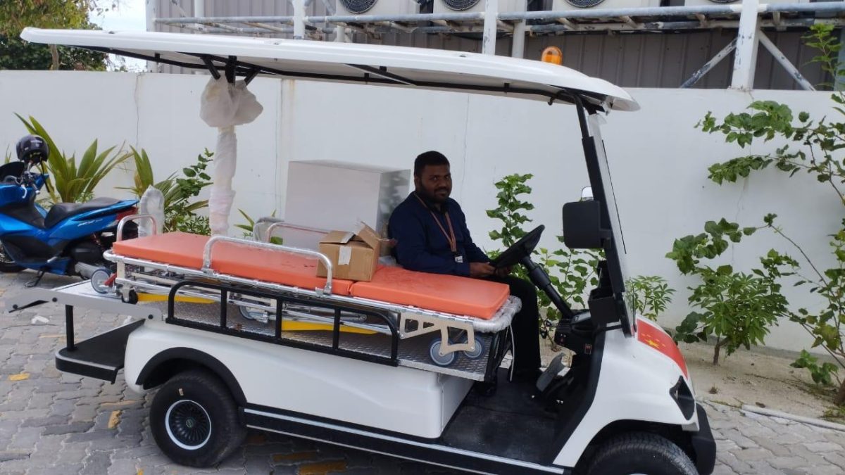 Maavarulu Airport Acquires Ambulance Buggy, Enhancing Patient Safety and Comfort