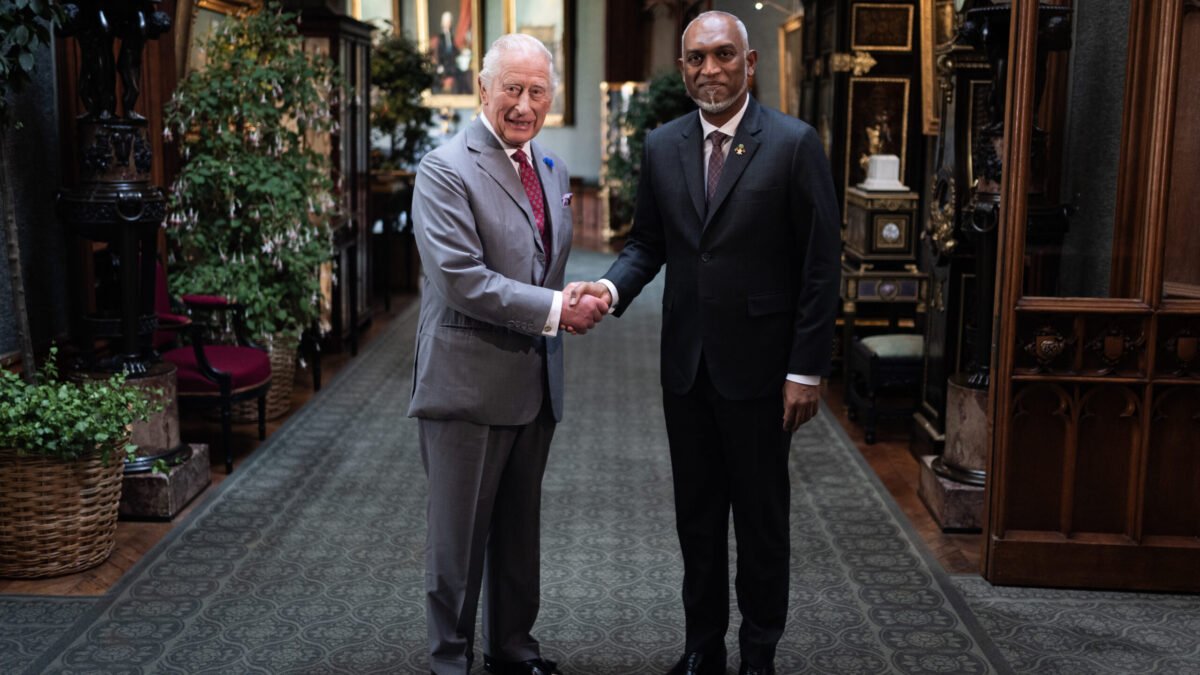 King Charles Meets President Muizzu