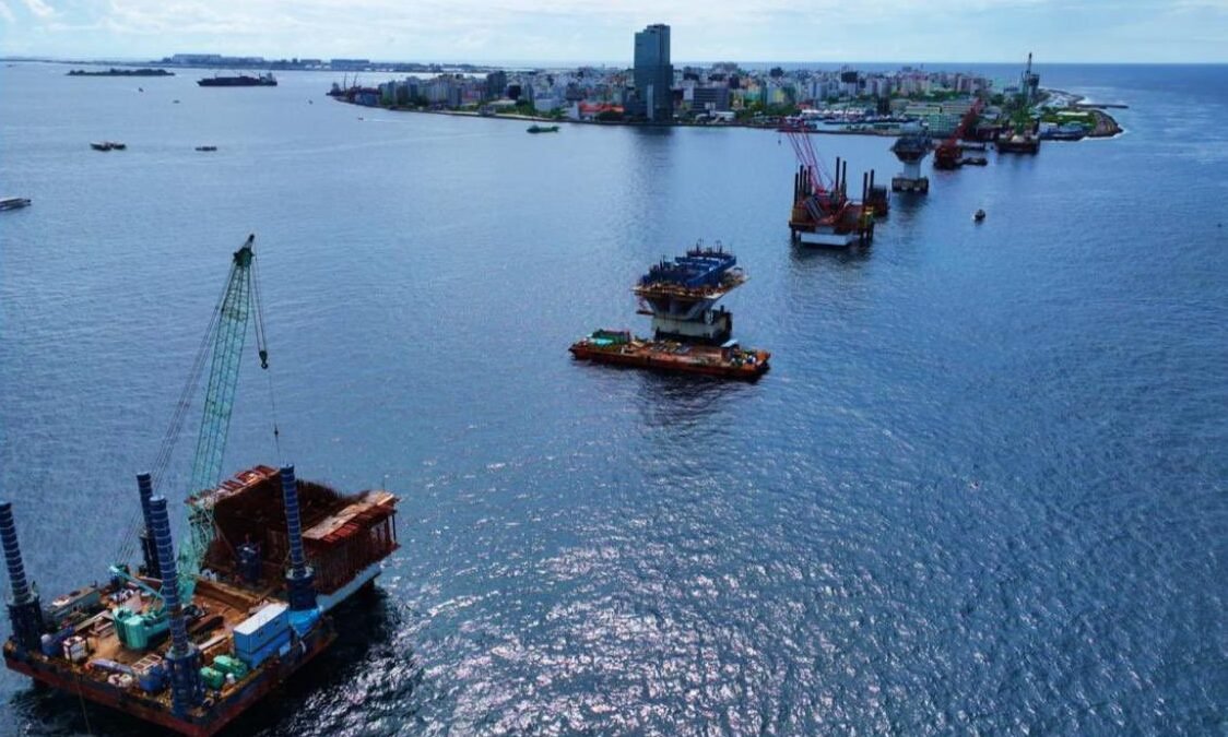 Piling Work Completed on $500M Thilamalé Bridge Project