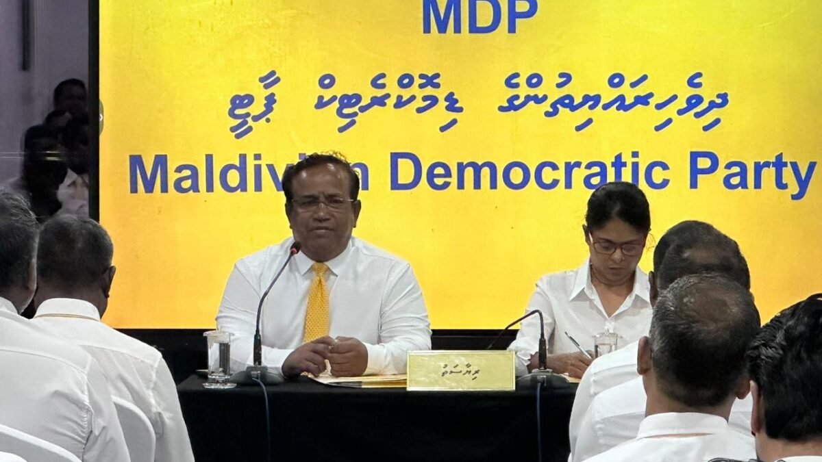 Ghafoor Elected MDP Interim Chair in Unanimous Vote